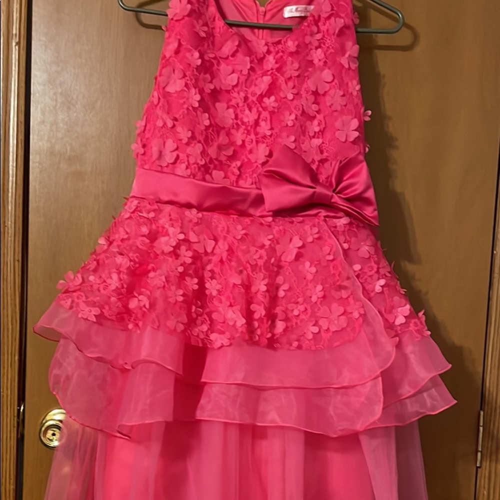 Girl’s 14/16 Pink Formal Dress